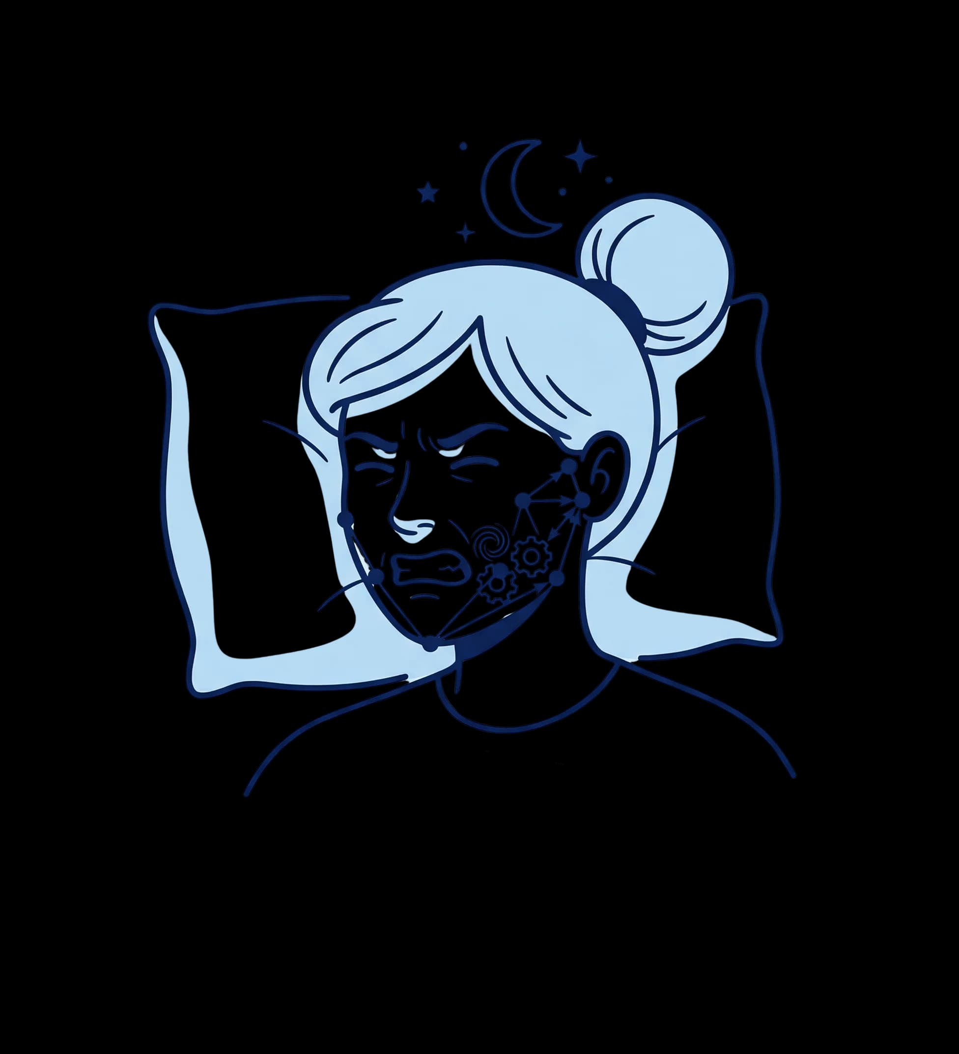 Grinding or clenching your teeth at night